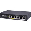 Vivotek FE Unmanaged PoE Switch - 6 Ports - TAA Compliant - 2 Layer Supported - Twisted Pair - 2 Year Limited Warranty AW-FET-060C-065