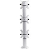 Star Micronics Pole Mount for Tablet - White - 3 Displays Supported - 22 Screen Support - 5 kg Load Capacity - VESA Mount 37954630