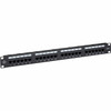 Black Box Connect CAT6 Punchdown Patch Panel - Unshielded - 24 Ports - 24 x RJ-45 - 1U High JPM624A-R2