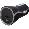 Tripp Lite by Eaton USB Car Charger - 25W PD Charging USB-C Black - 25 W - 12 V DC Input - 5 V DC3 A 9 V DC 33 V DC 59 V DC V U280-C01-25-1B