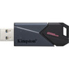 Kingston DataTraveler Exodia 256GB USB 32 Gen 1 Type A Flash Drive - 256 GB - USB 32 Gen 1 Type A - Matte Black - 5 Year DTXON256GB