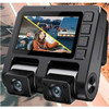 GekoGear Front/Rear Dashcam With Display - 2.5" Screen - Front/Rear - 1920 x 1080 Video - CMOS (ORBIT D110)
