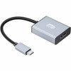 Adesso USB-C to Display Port Adapter - 1 x USB Type C - Male - 1 x DisplayPort 12 Digital AudioVideo - Female - 3840 x 2160 AUH-5030