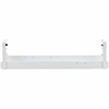 StarTechcom Under Desk Cable Management Tray Length Adjustable Clamp-On Installation No Drilling Required White - Length cable to CALW-DESK-CABLE-TRAY