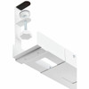 StarTechcom Under Desk Cable Management Tray Length Adjustable Clamp-On Installation No Drilling Required White - Length cable to CALW-DESK-CABLE-TRAY