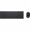 Dell KM555 Keyboard  Mouse - USB Type A Plunger Wireless BluetoothRF 51 240 GHz Keyboard - English US - Black - USB Type A Mouse KM555-BLK-US