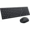Dell KM555 Keyboard  Mouse - USB Type A Plunger Wireless BluetoothRF 51 240 GHz Keyboard - English US - Black - USB Type A Mouse KM555-BLK-US