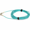 AddOn 1m LC Male to LC Male Straight Aqua OM4 Duplex Plenum Fiber Patch Cable - 33 ft Fiber Optic Network Cable for Transceiver ADD-LC-LC-1M5OM4P