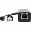 Tripp Lite by Eaton NPOE-SPL-G-5VMU PoE to USB Micro-B and RJ45 Active Splitter - 328 ft 9997440 mm Maximum Operating Distance - - NPOE-SPL-G-5VMU