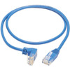 Tripp Lite by Eaton N204-S02-BL-DN Cat6 UTP Patch Network Cable - 2 ft Category 6 Network Cable for Network Device Router Server - N204-S02-BL-DN