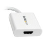 StarTechcom_Mini_DisplayPort_to_HDMI_Video_Adapter_Converter_-_White_-_DisplayPortHDMI_for_AudioVideo_Device_Monitor_Projector_-_MDP2HDW