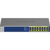 Netgear GS516PP Ethernet Switch - 16 Ports - 2 Layer Supported - 31610 W Power Consumption - 260 W PoE Budget - Twisted Pair - PoE - GS516PP-100NAS
