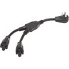 Tripp Lite by Eaton P024-001-15D-2 Power Extension Cord - For PC Monitor Printer Home Theater Desktop Computer PDU UPS Power - P024-001-15D-2