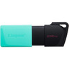 Kingston DataTraveler Exodia M USB Flash Drive - 256 GB - USB 32 Gen 1 Type A - Black Teal - 5 Year Warranty - 1 Pack DTXM256GB