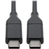 Tripp Lite by Eaton USB 20 Hi-Speed Cable with 5A Rating USB-C to USB-C MM 3 ft - 3 ft USB Data Transfer Cable for MacBook Pro U040-003-C-5A