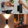 Philips Appear Outdoor Wall Light - 940 23876 mm Height - 430 10922 mm Width - 2 x 8 W LED Bulb - Dimmable - 1180 lm Lumens 1746330V7