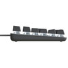 Logitech K845 Mechanical Illuminated Corded Aluminum Keyboard TTC Blue - Brown Box - Cable Connectivity - USB Interface - Rugged - - 920-009860