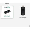 Plugable Electric Voltage Measuring Device - Voltage Measurement Current Measurement - USB USBC-VAMETER3