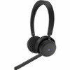 Lenovo Wireless VoIP Headset - Microsoft Teams Certification - Stereo - Wireless - Bluetooth - Over-the-head, On-ear - Binaural - (4XD1M80020)