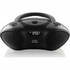 iLive Bluetooth CD Radio Portable Boombox - 1 x Disc Integrated Stereo Speaker - Black LCD - CD-DA - 6 Hour Run Time - Auxiliary Input IBC233B