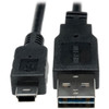 Tripp Lite by Eaton UR030-001 USB Data Transfer Cable - 1 ft USB Data Transfer Cable for Cellular Phone PDA Camera - First End 1 x UR030-001