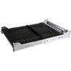 StarTechcom 2U Vented Sliding Rack Shelf w Cable Management Arm  277 to 316in Adjustable Mounting Depth - 50lbs  227kg - 24in - UNISLDSHF192