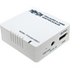 Tripp Lite VGA to HDMI Adapter Converter for Stereo Audio  Video White - 1920 x 1440 - 165 MHzMaximum Video Bandwidth - Audio Line In P116-000-HDSC1