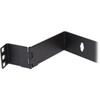 StarTechcom 1U 19in Hinged Wallmounting Bracket for Patch Panel - Wall-mount a patch panel or network switch while providing hinged - WALLMOUNTH1