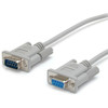 StarTechcom 15ft Straight Through DB9 Serial Cable - Mouse Extension Cable External - Gray - Extend the connection between your DB9 - MXT106