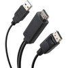 IOGEAR 6 ft Active 4K HDMI to DisplayPort Cable - 6 ft DisplayPortHDMIUSB AV Cable for KVM Switch Video Switcher Monitor TV - G2LHDDP02
