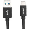 Rocstor Premium USB Data Transfer Cable - 3 ft USB Data Transfer Cable for Smartphone Notebook Tablet Chromebook Camera Hard - 1 Y10C145-B1