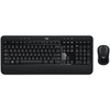 Logitech Advanced Combo Wireless Keyboard and Mouse - USB Wireless RF Keyboard - USB Wireless RF Mouse - Calculator Battery Hot - - - 920-008701