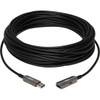 Tripp Lite by Eaton U330F-15M-G1 Fiber Optic Extension Data Transfer Cable - 49 ft Fiber Optic Data Transfer Cable for Computer Hard U330F-15M-G1