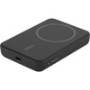 Belkin BoostCharge Magnetic Wireless Power Bank 5K  Stand - For iPhone 13 Pro iPhone 12 - 5000 mAh - Black BPD004btBK
