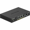 Netgear 5-Port Gigabit Ethernet SOHO Unmanaged Switch with 4 Ports PoE 83W - 5 Ports - Gigabit Ethernet - 101001000Base-T - 2 - W GS305PP-300NAS