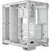 Corsair 6500D AIRFLOW Mid-Tower Dual Chamber PC Case - White - Mid-tower - White - Mesh Tempered Glass - 9 x Fans Supported - 2 x - CC-9011260-WW
