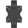 Manhattan TV  Monitor Mount Wall Full Motion 1 screen Screen Sizes 13-27  Black VESA 75x75 to 100x100mm 20kg Tilt  Swivel 461382