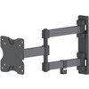 Manhattan TV  Monitor Mount Wall Full Motion 1 screen Screen Sizes 13-27  Black VESA 75x75 to 100x100mm 20kg Tilt  Swivel 461382
