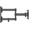 Manhattan TV  Monitor Mount Wall Full Motion 1 screen Screen Sizes 13-27  Black VESA 75x75 to 100x100mm 20kg Tilt  Swivel 461382