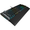 Corsair K100 Gaming Keyboard - Cable Connectivity - USB 30 Type A USB 31 Type A Interface - 110 Key Macro Windows Lock Key Volume CH-912A01A-NA