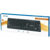 Manhattan Enhanced Keyboard - Cable Connectivity - USB 11 Interface - Windows XP Windows Vista Windows 7 Windows 81 Windows 10 - 175708
