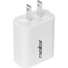 Rocstor 20W Smart USB-C Power Adapter Charger- For Applereg iPhonereg 8 10 11 12 13 14  15 iPad Proreg iPad Airreg or Y10A256-W1