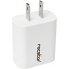 Rocstor 20W Smart USB-C Power Adapter Charger- For Applereg iPhonereg 8 10 11 12 13 14  15 iPad Proreg iPad Airreg or Y10A256-W1