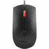 Lenovo Fingerprint Biometric USB Mouse Gen 2 - Optical - Cable - Black - USB Type A - 1600 dpi - Scroll Wheel - 3 Buttons - 4Y51M03357