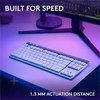 Logitech G515 Lightspeed TKL Gaming Keyboard - WiredWireless Connectivity - Bluetooth - USB Type A Interface - RGB LED - Windows 10 920-012537