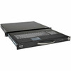 Tripp Lite by Eaton SmartRack 1U Rack-Mount Keyboard with KVM Cable Kit - Cable Connectivity - USB Interface - 104 Keys - Server - - SRSHELFKBD
