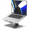 Targus HyperSpace Ergonomic Adjustable Laptop Stand - Space Grey - Up to 22 55880 mm Screen Support - Aluminum - Space Gray - For HS1150GYGL