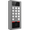 Hikvision DS-K1T502DBWX-C Video Access Control Terminal - Silver Door Intercom - Proximity Key Code Fingerprint - 1 Doors - 118 DS-K1T502DBWX-C