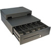 apg POS-Integrator System Cash Drawer - 5 Bill - 5 Coin - USB - Black - 740 18796 mm Height x 16 40640 mm Width x 1950 mm INT554B-BL