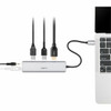 Rocstor 35mmHDMIUSBUSB-C AudioVideo Adapter - 1 x USB Type C - Male - 1 x HDMI Digital AudioVideo - Female 2 x USB Type A - 1 x Y10A338-S1